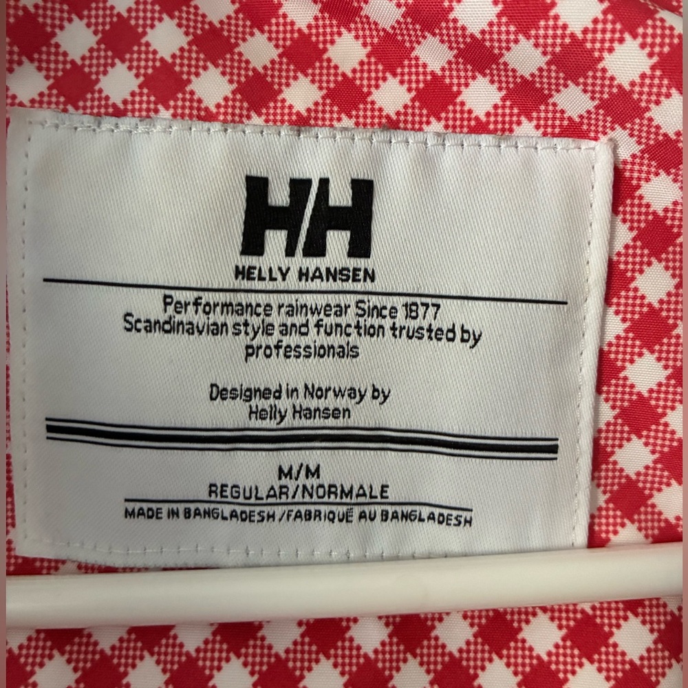 Helly Hansen Red Checkered Rain Jacket - image 4